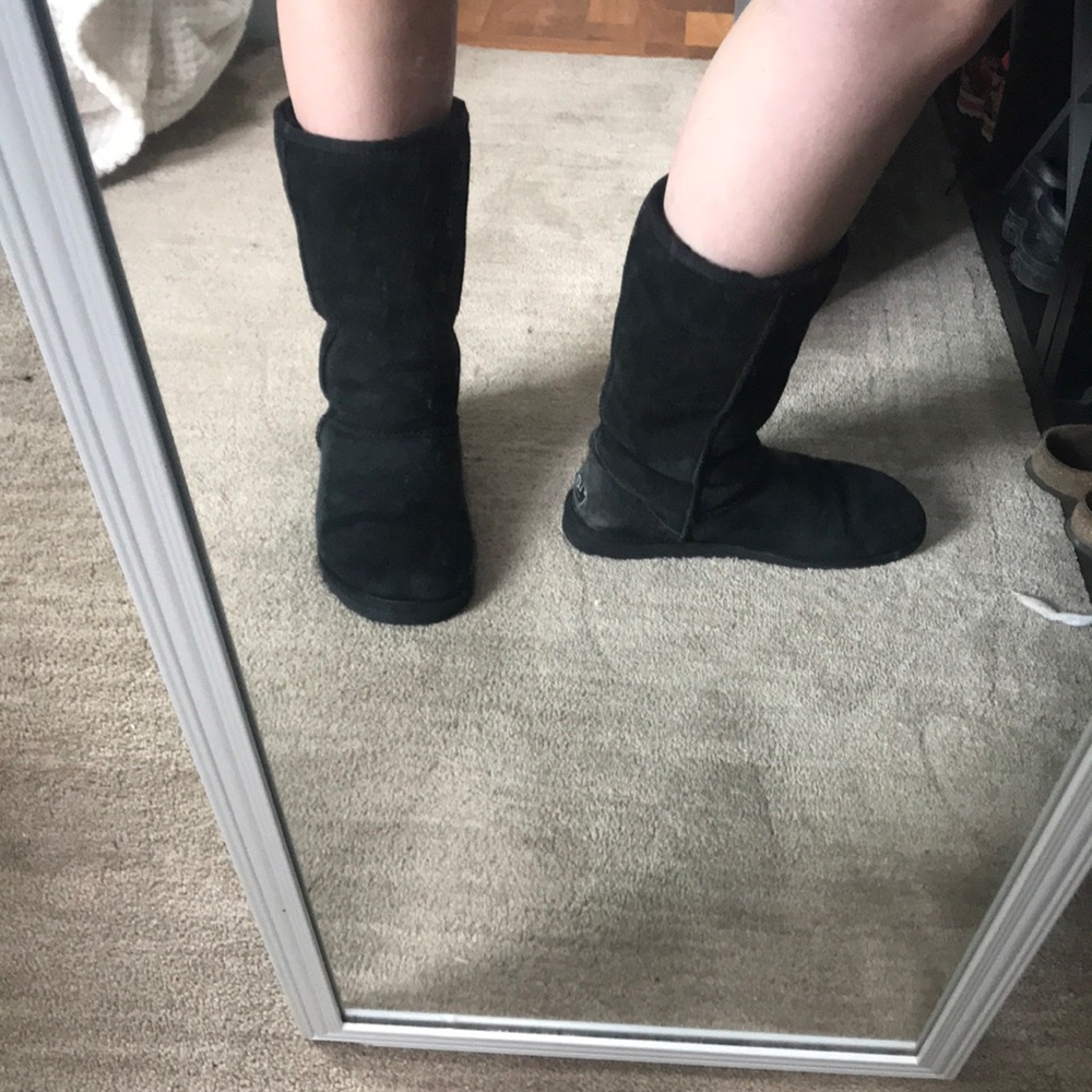 Black UGG Classic Tall Boots Size 8